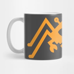 Diamond Spider Crab Orange Mug